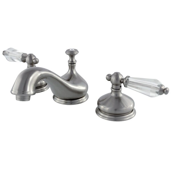 KS1168WLL 8" Widespread Bathroom Faucet, Brushed Nickel